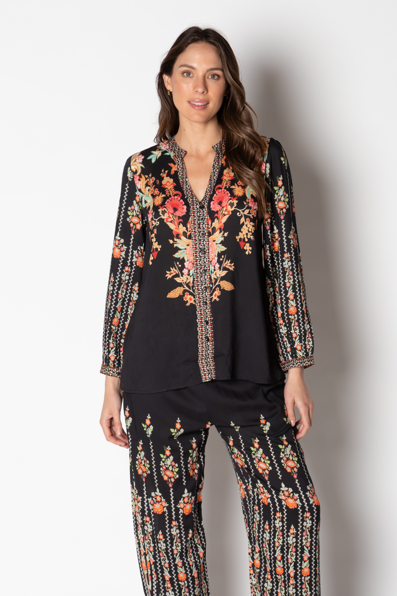 Ulula Striped Scoop Top