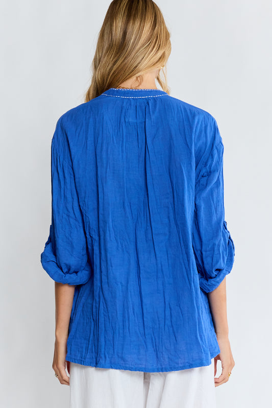 LulaLife Florida Shirt Azure
