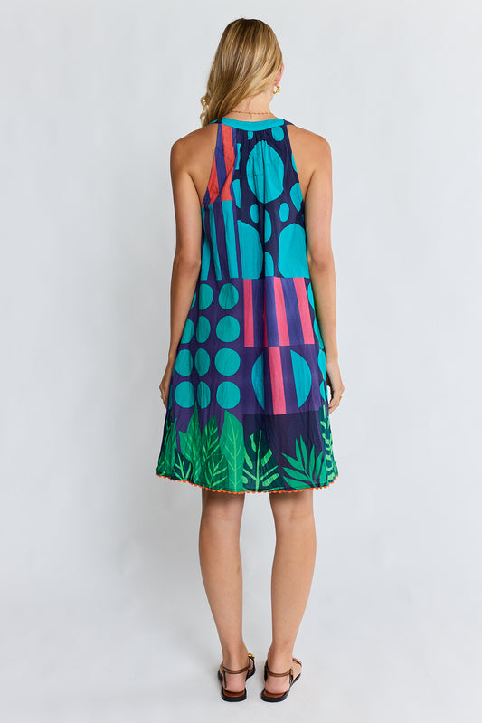 LulaLife Rhea Sundress Navy