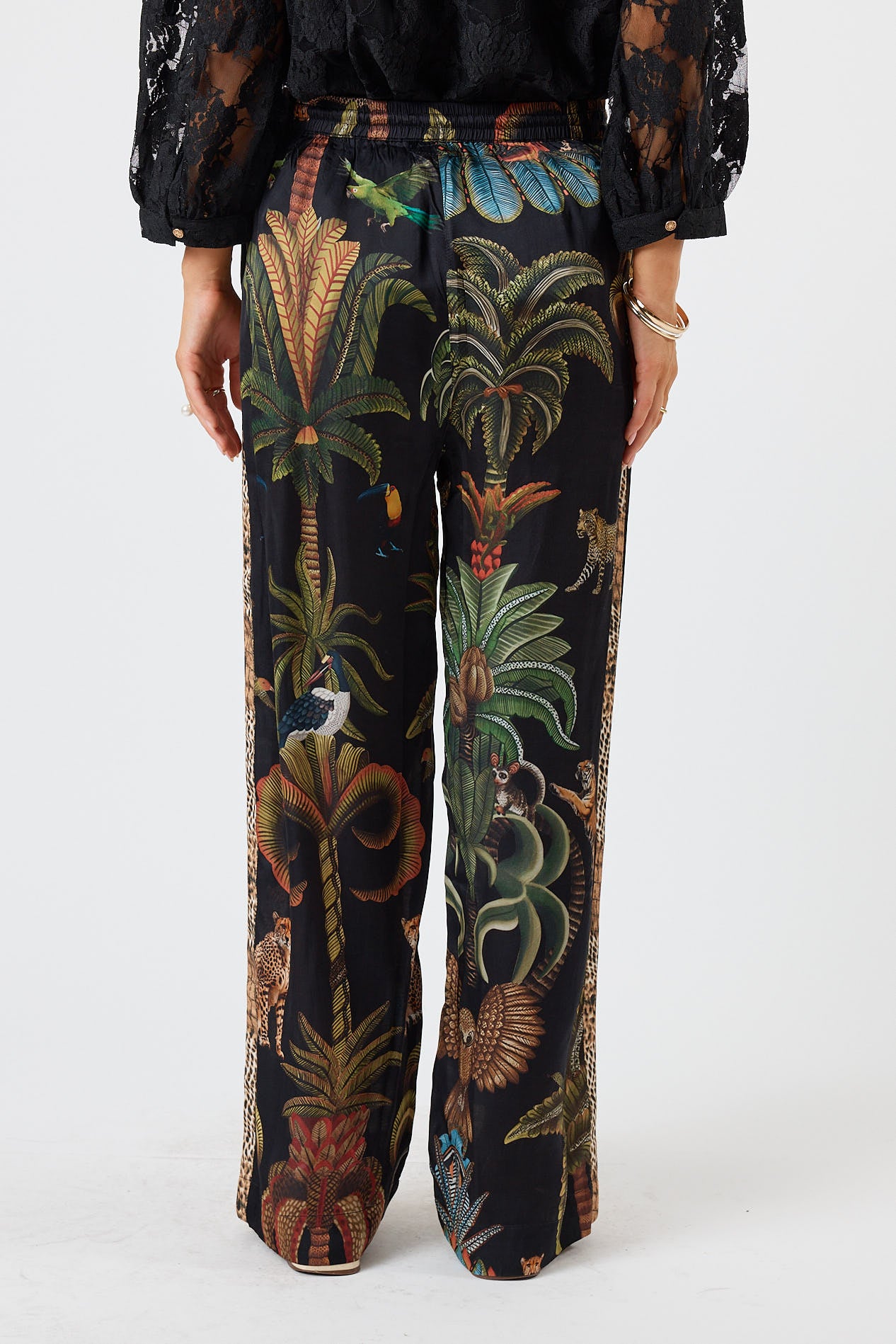 LulaSoul Cheetah Pant Black
