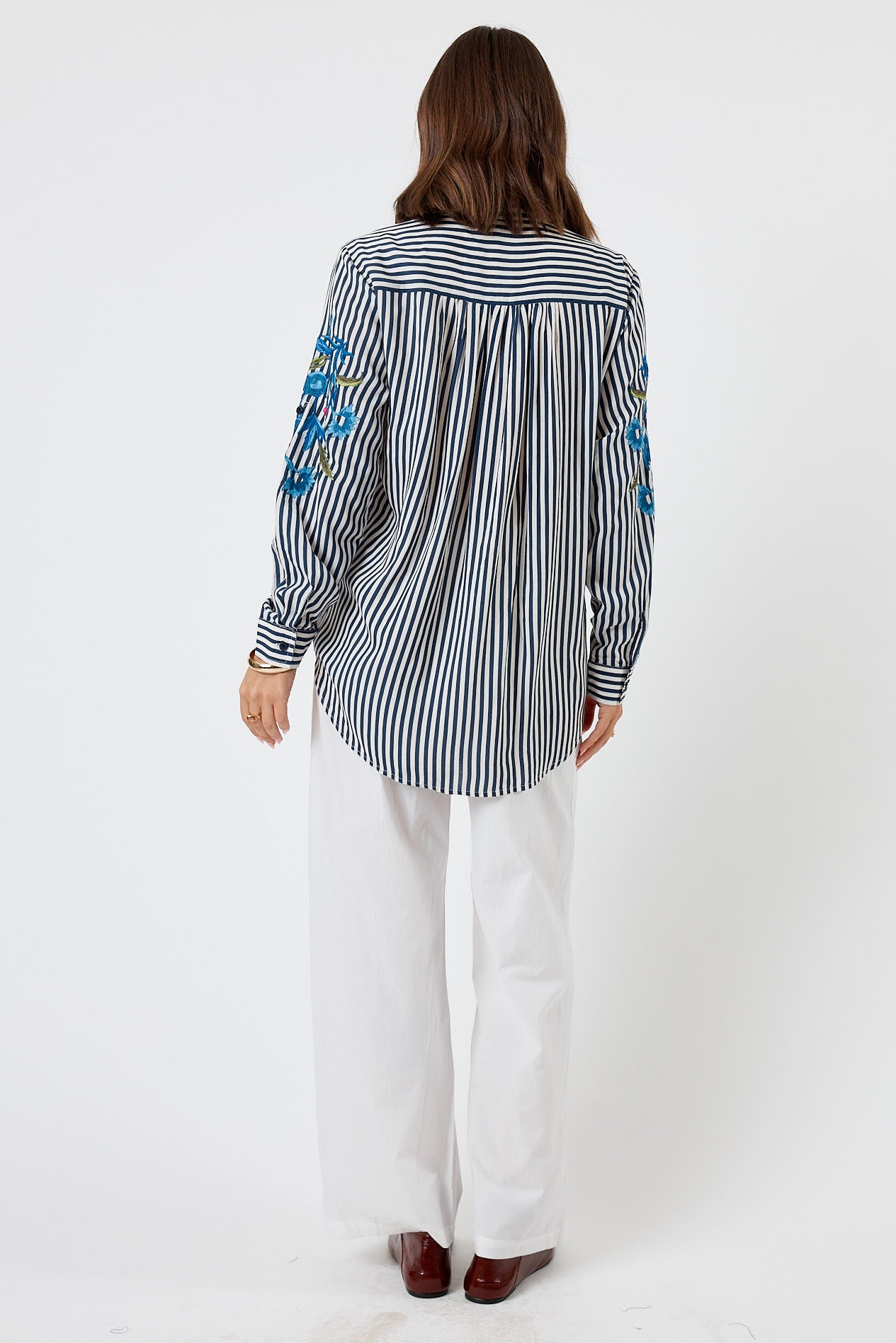 LulaSoul Ontario Shirt Navy Stripe