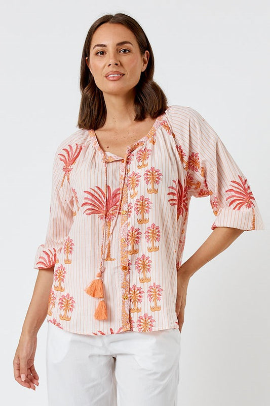 Kabana Agnes Buttoned Top