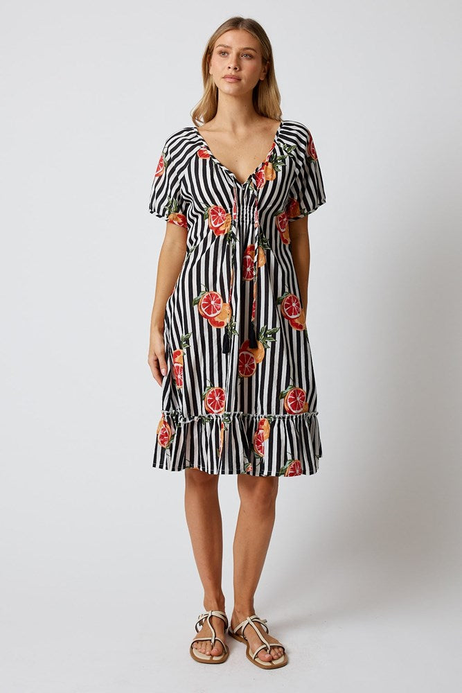 Kabana Inis Shirred Dress Black