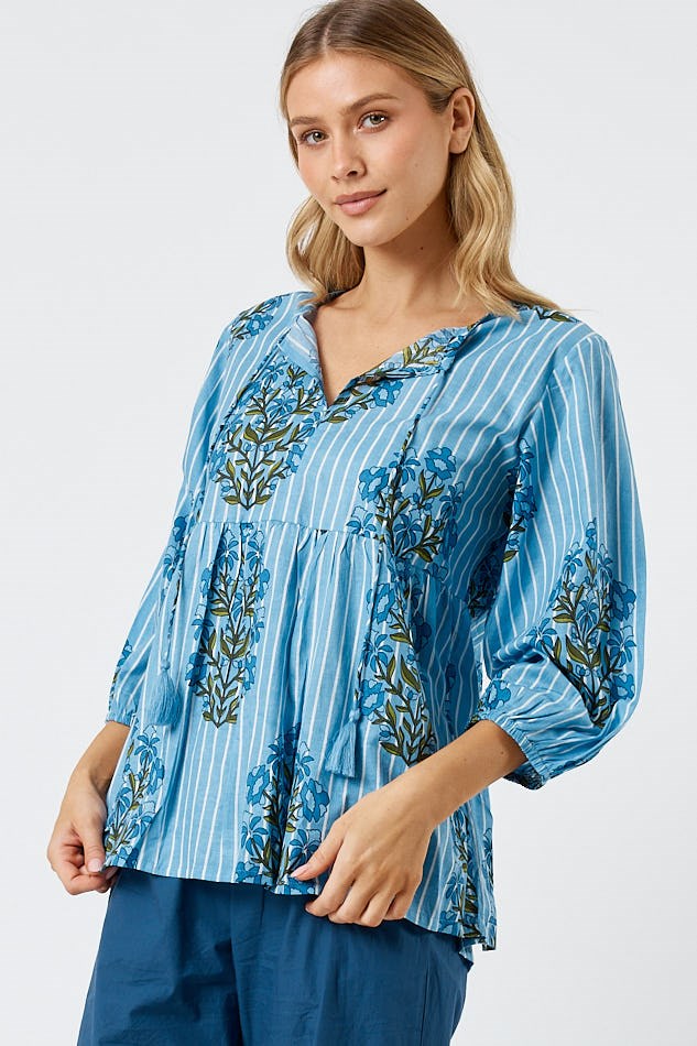 Kabana Lili Top Blue