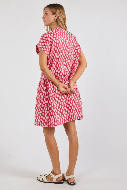IBSA Spot On Dress Coral