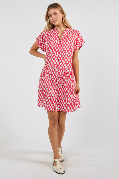IBSA Spot On Dress Coral