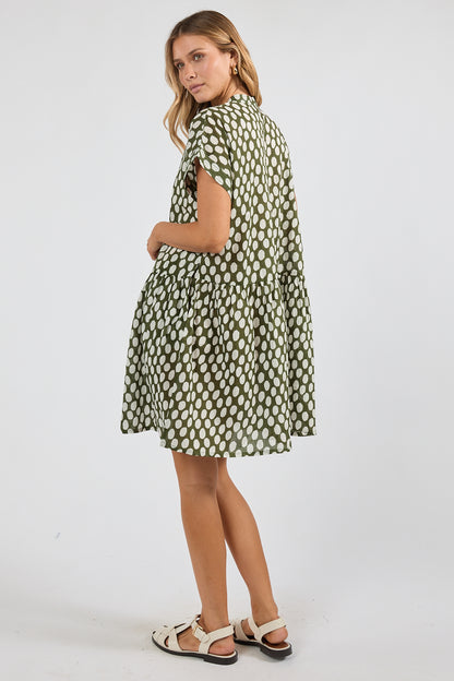 IBSA Spot On Dress Olive