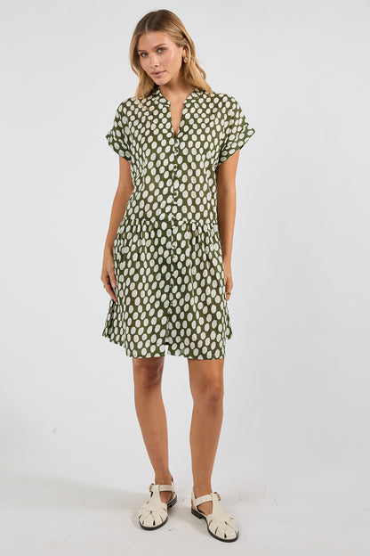 IBSA Spot On Dress Olive
