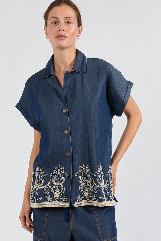 IBSA Tanner Shirt Dark Blue