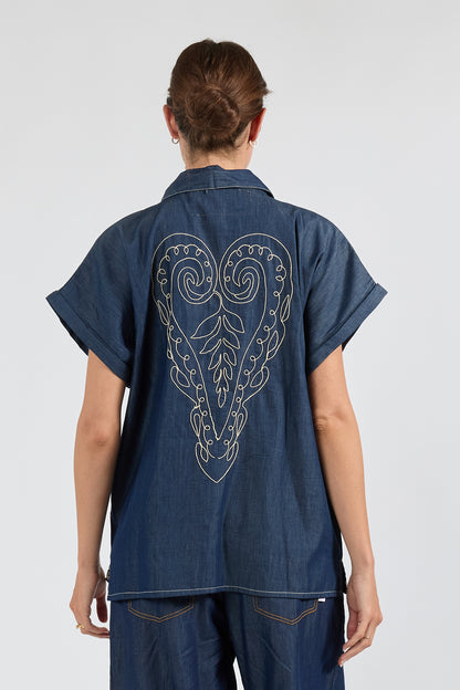 IBSA Tanner Shirt Dark Blue