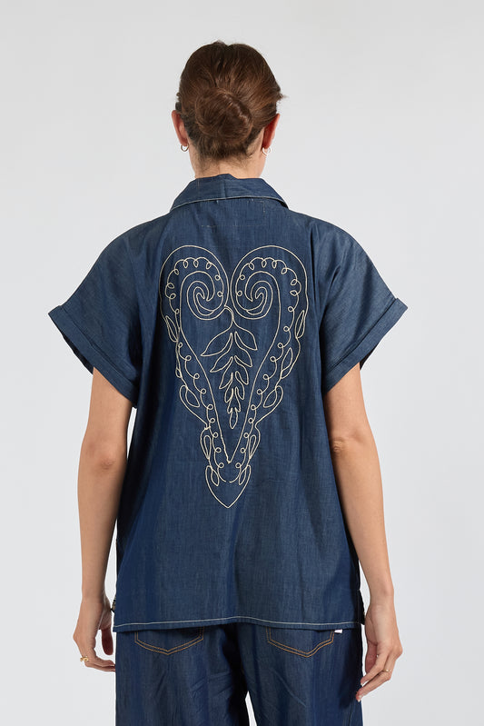 IBSA Tanner Shirt Dark Blue