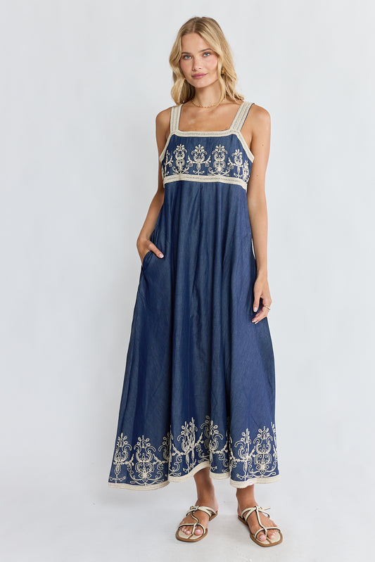 IBSA Tanner Sundress Dark Blue