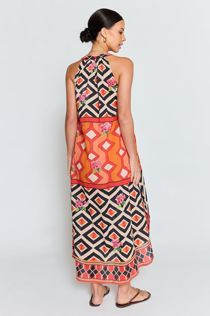 LulaLife Bella Vista Maxi Tangerine