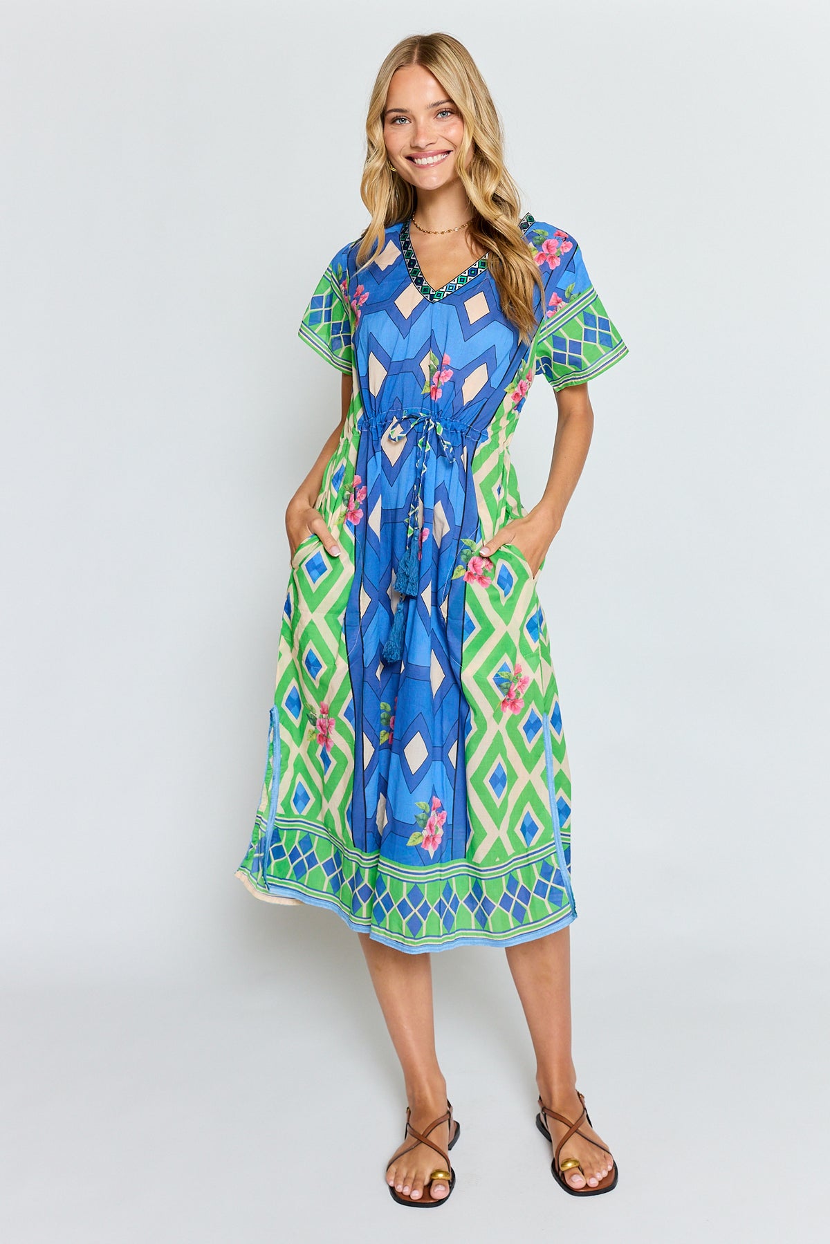 LulaLife Bella Vista Midi Blueberry