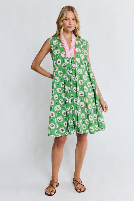 LulaLife Beth Sundress Fern