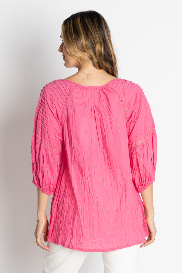 LulaLife Celeste Top Pink