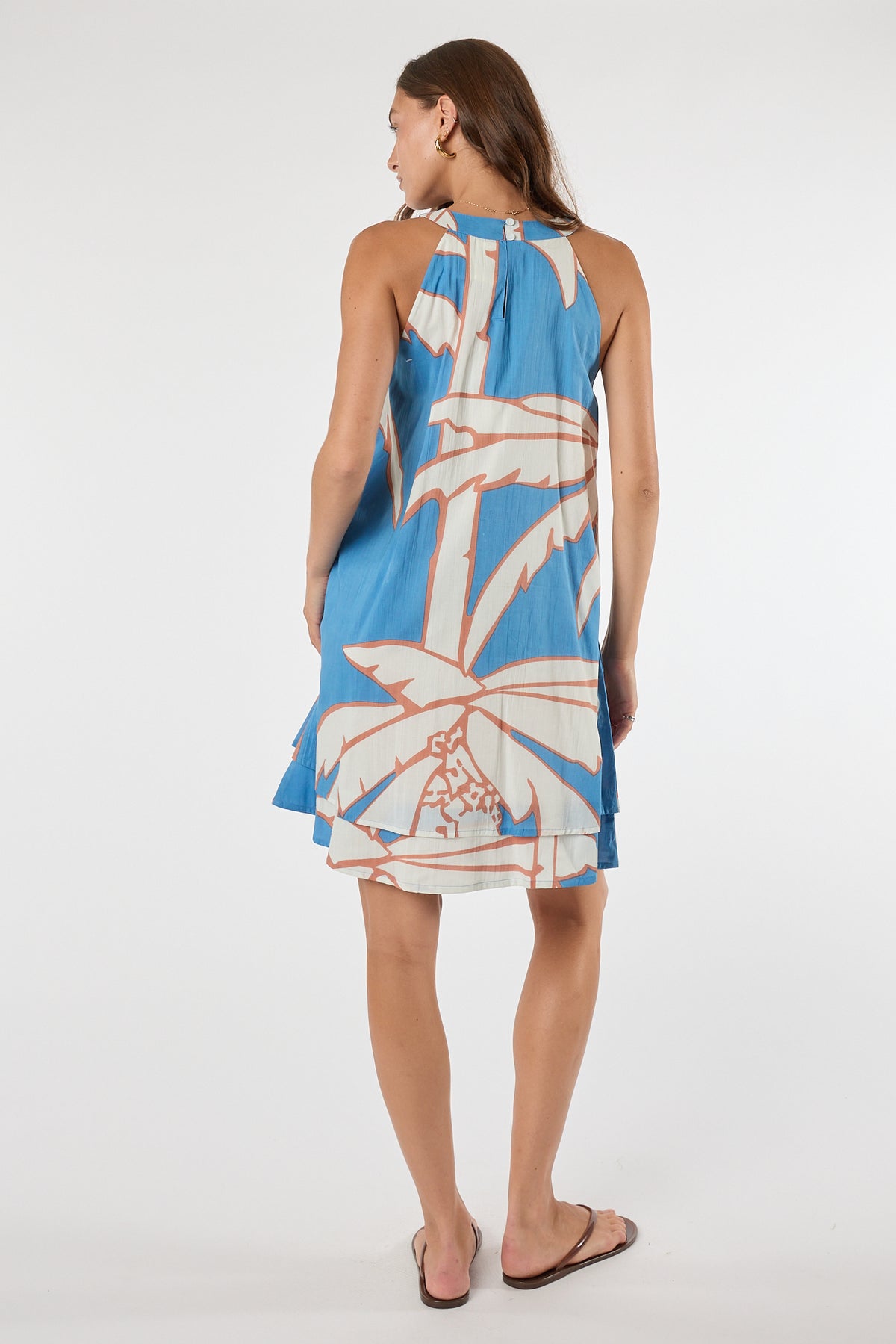 LulaLife Colette Swing Dress Sky