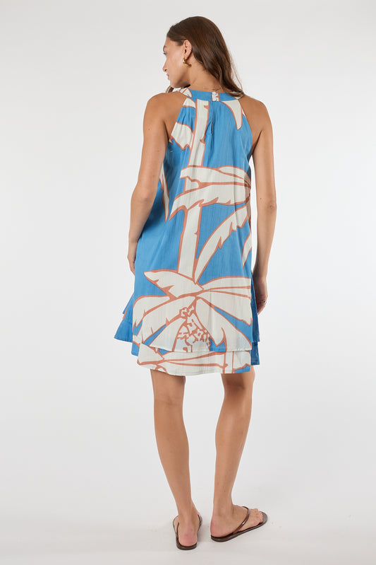 LulaLife Colette Swing Dress Sky