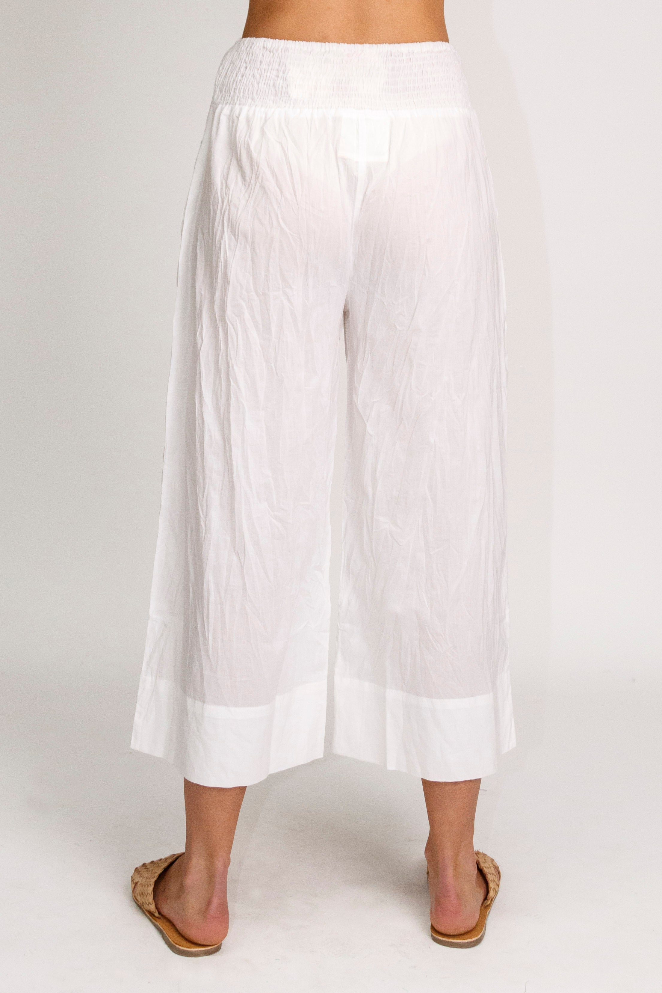 White Wide Leg Pants - LifetoLauren