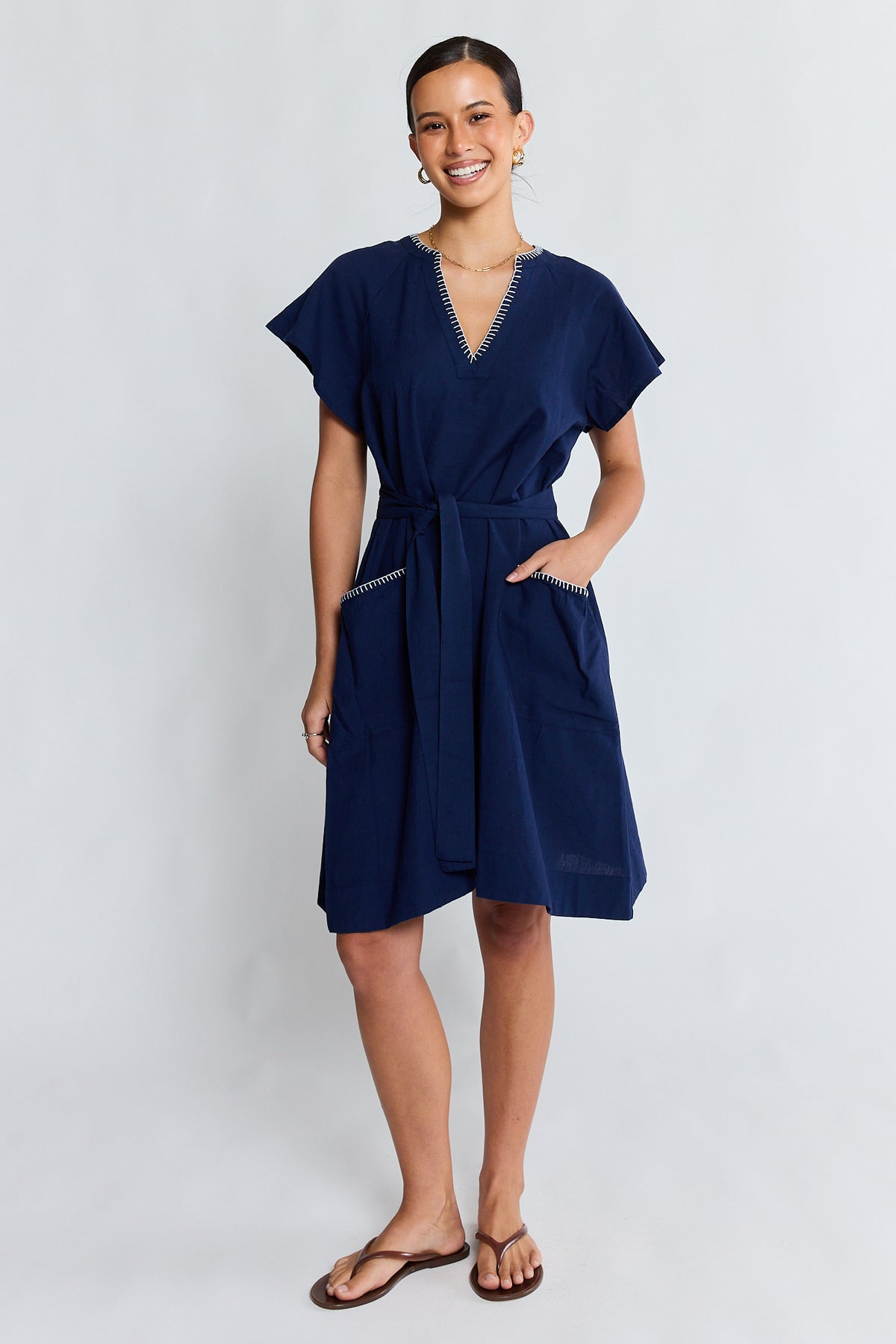 LulaLife Remi Dress Navy