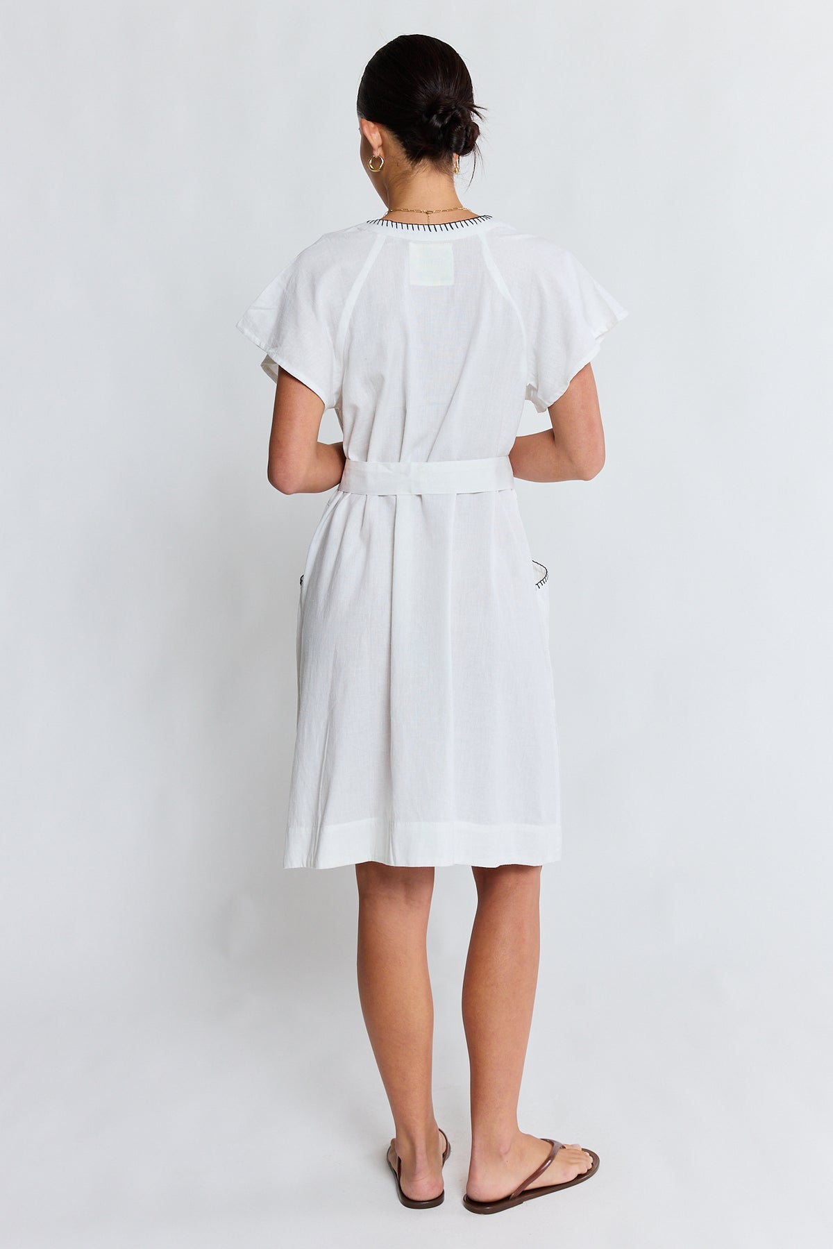 LulaLife Remi Dress White