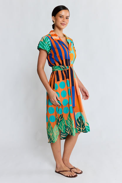 LulaLife Rhea Shirtmaker Flame