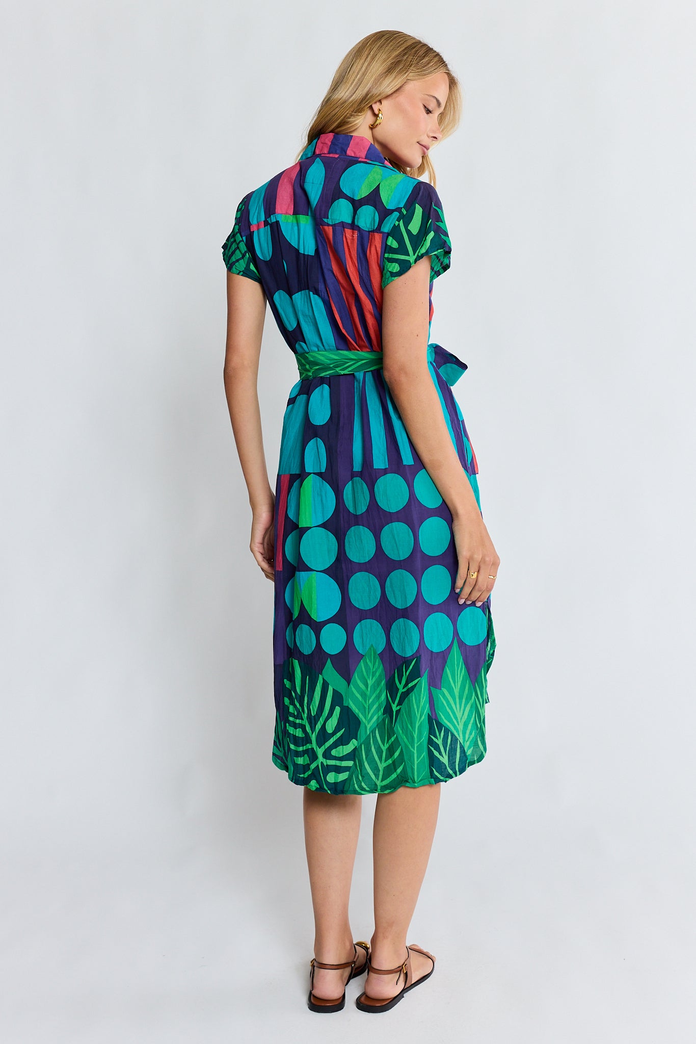 LulaLife Rhea Shirtmaker Navy