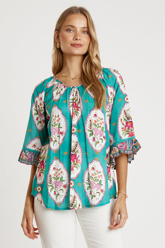 LulaLife Imogen Top Mist