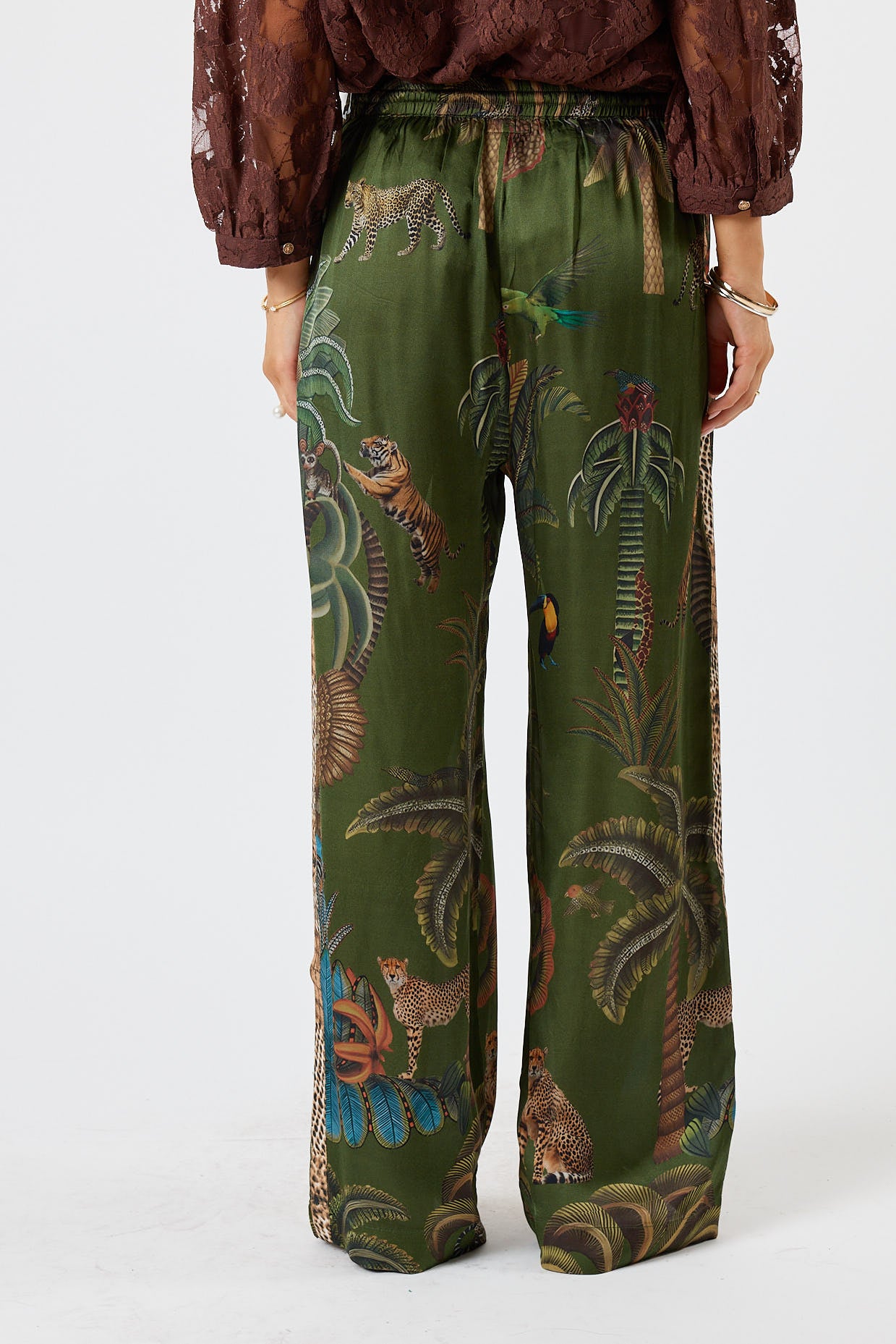 LulaSoul Cheetah Pant Olive