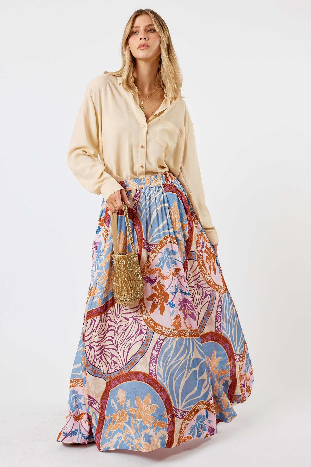 LulaSoul Fermont Maxi Skirt