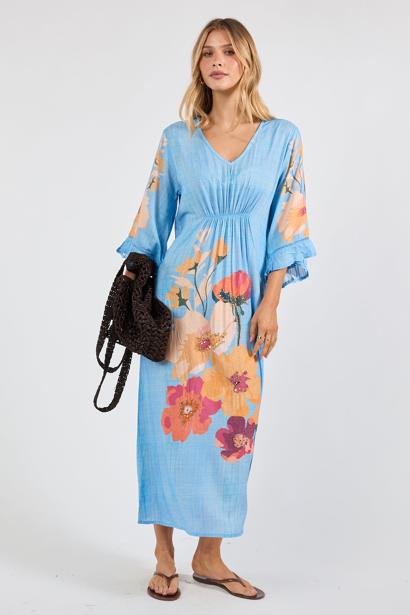 LulaSoul Hana Midi Indigo