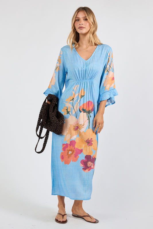 LulaSoul Hana Midi Indigo