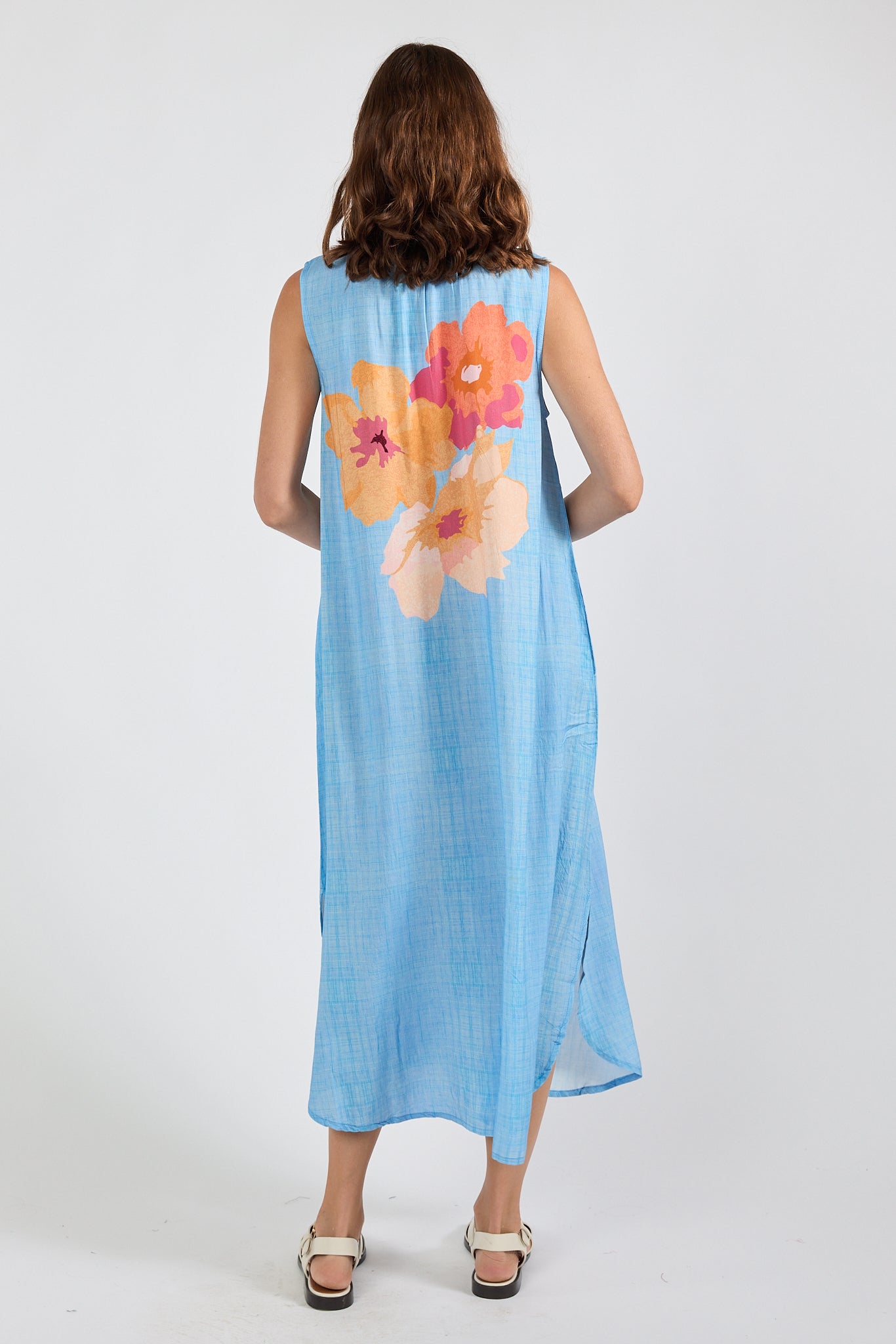 LulaSoul Hana S/Less Maxi Indigo