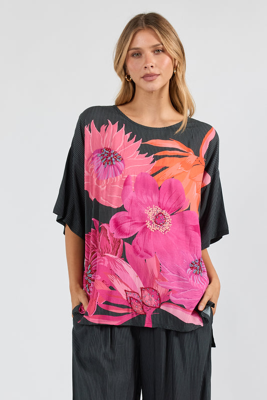 LulaSoul Hana Wide T Black