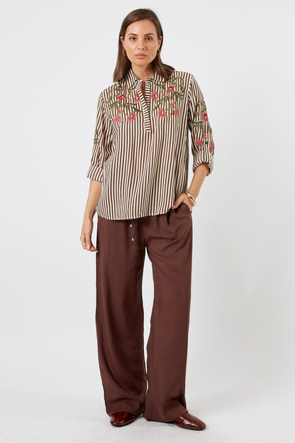 LulaSoul Ontario Shirt Espresso