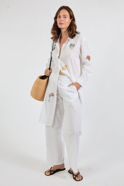 LulaSoul Palladium Shirtmaker White