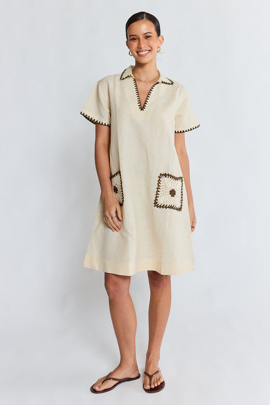 LulaSoul Reine Dress Vanilla