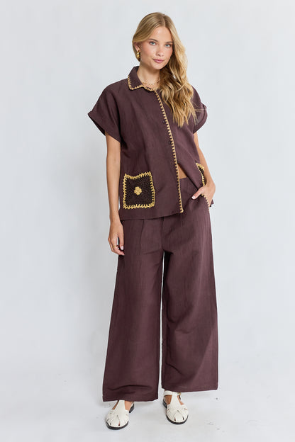LulaSoul Reine Pant Espresso