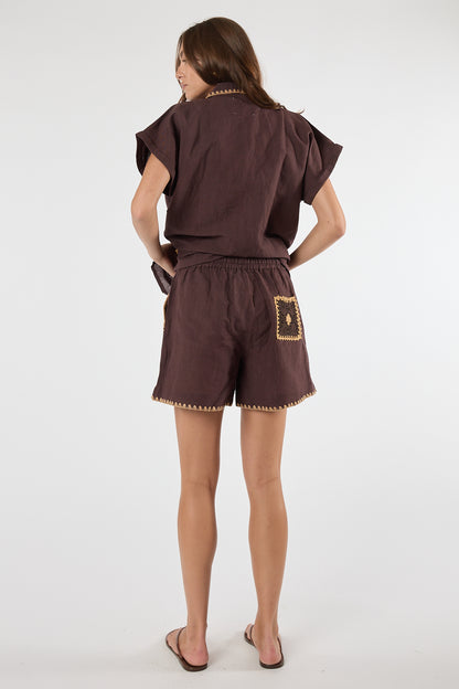 LulaSoul Reine Short Espresso