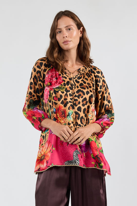 LulaSoul Safari Bloom Top