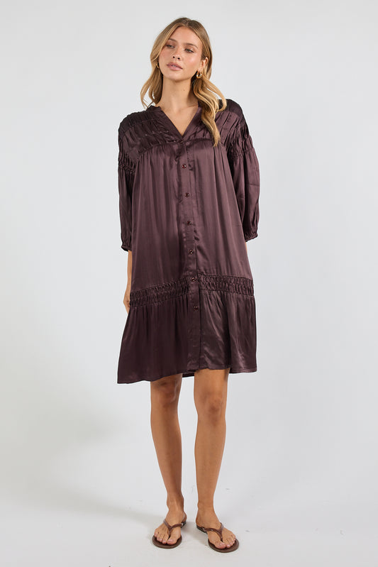 LulaSoul Venita Dress Espresso