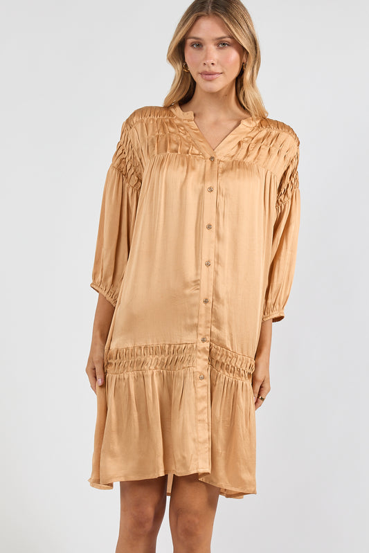 LulaSoul Venita Dress Latte
