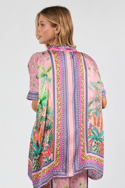 LulaSoul Zilara Kaftan Top Orchid