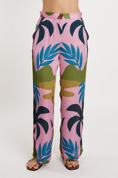 Lulasoul Banderas Pant Lilac