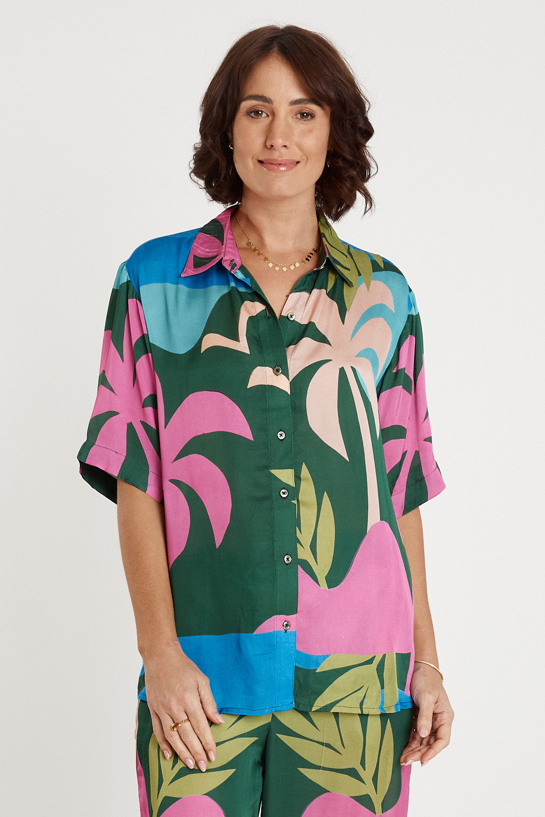 Lulasoul Banderas Shirt Forest