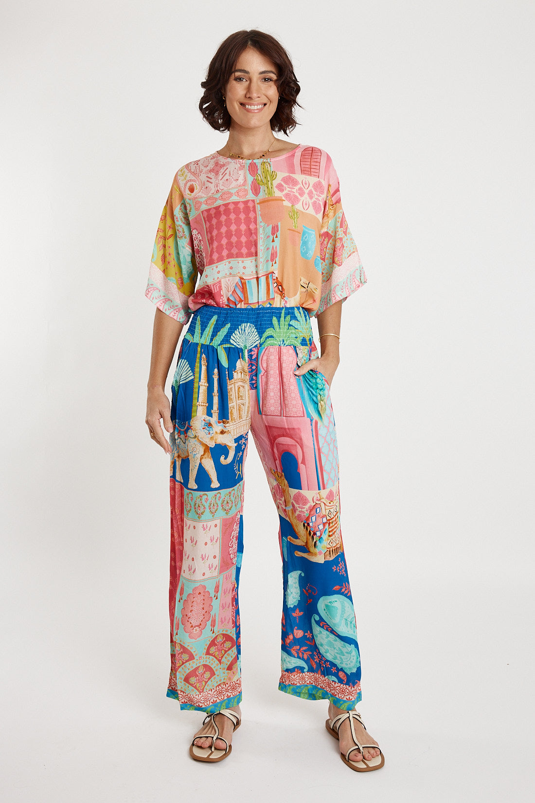 Lulasoul Taj Pant Multi