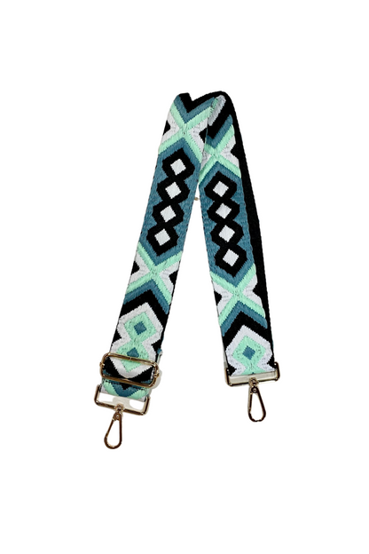 Aztec Navy/Green Bag Strap
