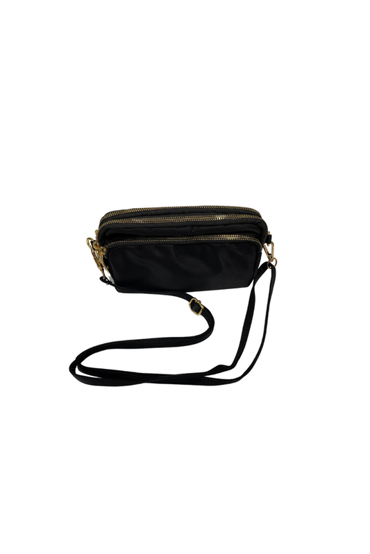 Cross Over Shoulder Bag Black